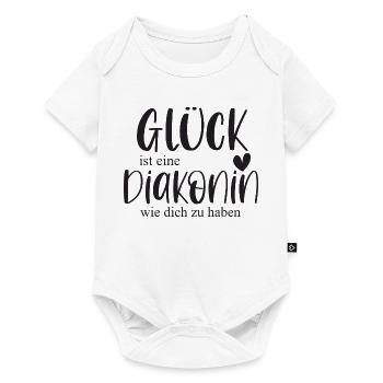 Diakonin Ehrenamt Kirche Pfarrer Glaube Geschenk - Baby Premium Kurzarmbody - Weiß - Vorne