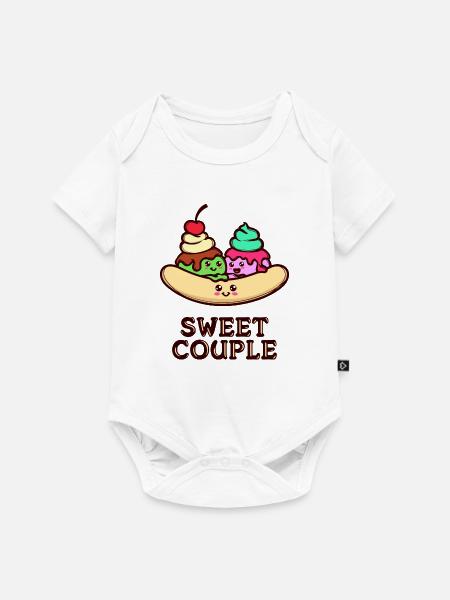 Süßigkeiten Statement Nachspeise Lecker Backen - Baby Premium Kurzarmbody - Weiß