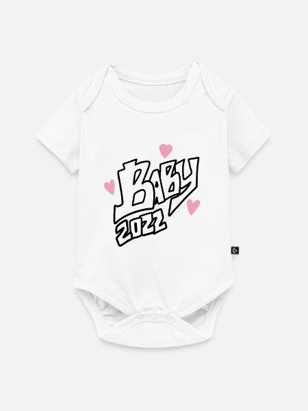 Baby - Baby Premium Kurzarmbody - Weiß
