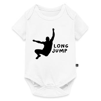 Long Jump Design Gift - Baby Premium short-sleeve bodysuit - white - Front