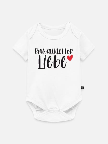 Klettern Bigwall Liebe Berge Geschenk - Baby Premium Kurzarmbody - Weiß