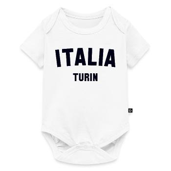 TURIN Italia Italien Italy - Baby Premium short-sleeve bodysuit - white - Front