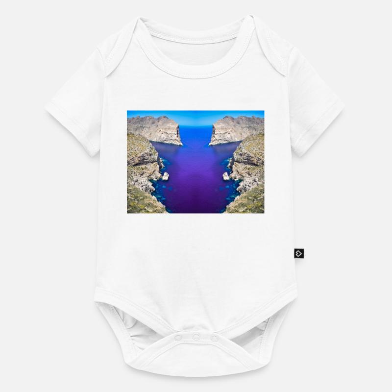 Mallorca Cap Formentor Aliénation V.1 - Body à manches courtes Premium Bébé - blanc