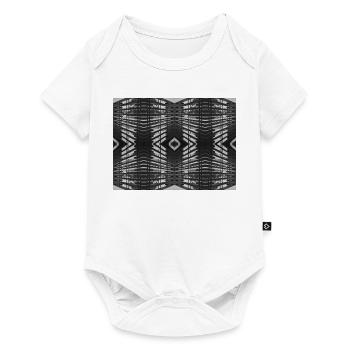 Bois abstrait V.3 - Body à manches courtes Premium Bébé - blanc - Devant