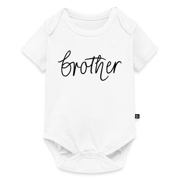 Frère - Body à manches courtes Premium Bébé - blanc - Devant