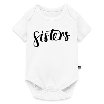Sisters - Baby Premium short-sleeve bodysuit - white - Front