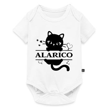 t-shirt Alarico t-shirt idée cadeau - Body à manches courtes Premium Bébé - blanc - Devant