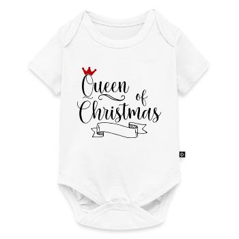 Queen of Christmas - Baby Premium short-sleeve bodysuit - white - Front