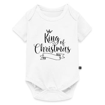 King of Christmas - Baby Premium short-sleeve bodysuit - white - Front