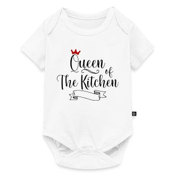 Reine de la cuisine - Body à manches courtes Premium Bébé - blanc - Devant