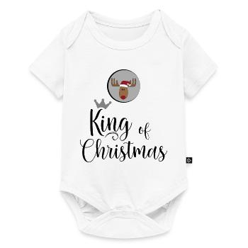 King of Christmas - Baby Premium short-sleeve bodysuit - white - Front