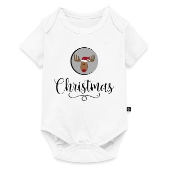 Christmas - Baby Premium short-sleeve bodysuit - white - Front