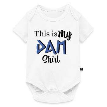 This is my DAM shirt - Percy Jackson inspired art - Baby Premium short-sleeve bodysuit - white - Front