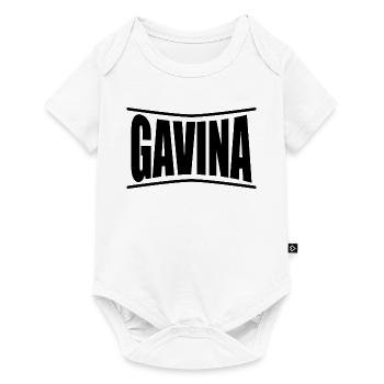 t-shirt Gavina t-shirt gift idea - Baby Premium short-sleeve bodysuit - white - Front