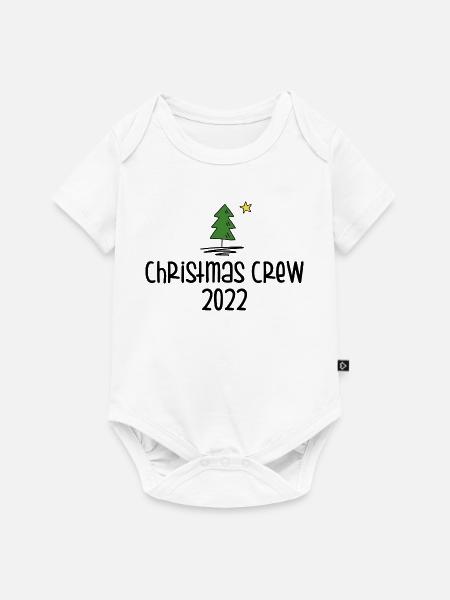 Christmas Crew 2022 - Baby Premium Kurzarmbody - Weiß
