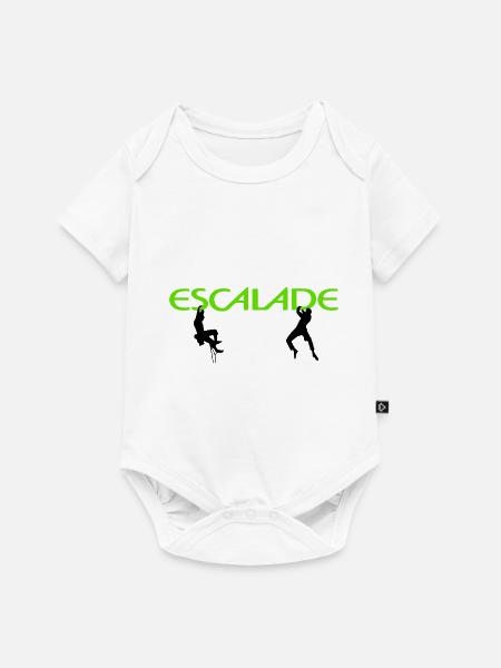 Eskalation - Baby Premium Kurzarmbody - Weiß