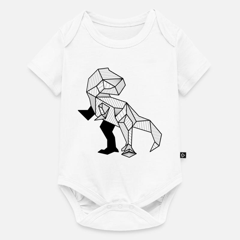 Trex - Body à manches courtes Premium Bébé - blanc
