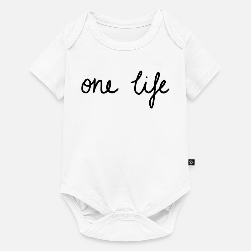 UNE VIE - Body à manches courtes Premium Bébé - blanc