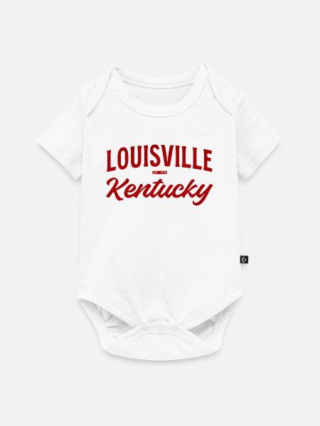 Louisville Kentucky Script - Baby Premium Kurzarmbody - Weiß