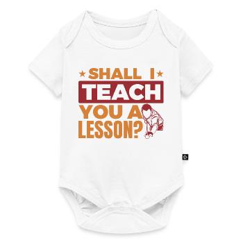 Funny billiard saying - Baby Premium short-sleeve bodysuit - white - Front