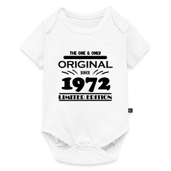 1972 - Year of construction 1972 - Born 1972 - Baby Premium short-sleeve bodysuit - white - Front