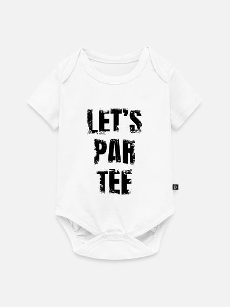 Lustiger Golf Witz - Baby Premium Kurzarmbody - Weiß