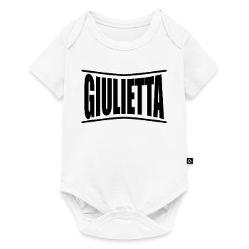 Giulietta t-shirt gift idea t-shirt - Baby Premium short-sleeve bodysuit - white - Front
