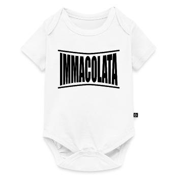 t-shirt Immacolata t-shirt gift idea - Baby Premium short-sleeve bodysuit - white - Front