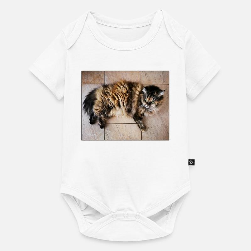 Chaton - Body à manches courtes Premium Bébé - blanc