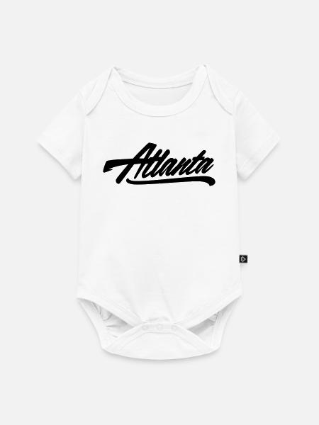 atlanta shirt - Baby Premium Kurzarmbody - Weiß