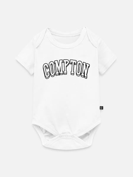 compton shirt - Baby Premium Kurzarmbody - Weiß