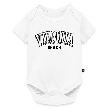 Chemise Virginie - Body à manches courtes Premium Bébé - blanc - Devant