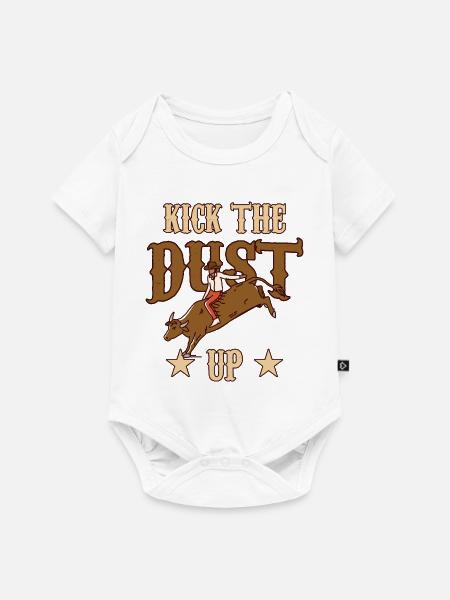 Bullen Reiten - Baby Premium Kurzarmbody - Weiß