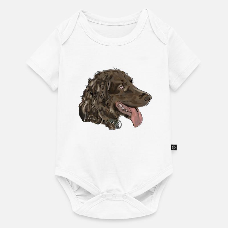 Quaildog - Body à manches courtes Premium Bébé - blanc