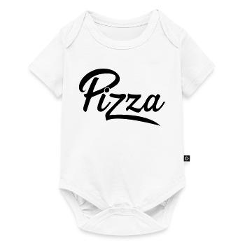 Pizza - Body à manches courtes Premium Bébé - blanc - Devant