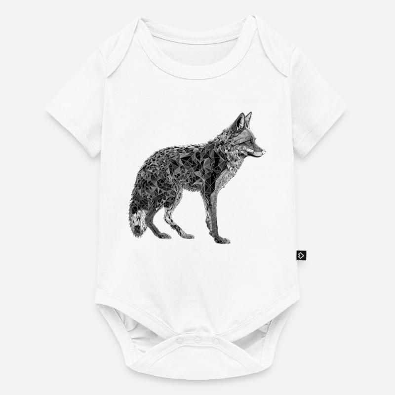 À: - Body à manches courtes Premium Bébé - blanc
