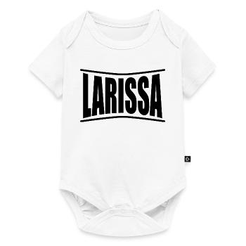 t-shirt Larissa t-shirt gift idea - Baby Premium short-sleeve bodysuit - white - Front