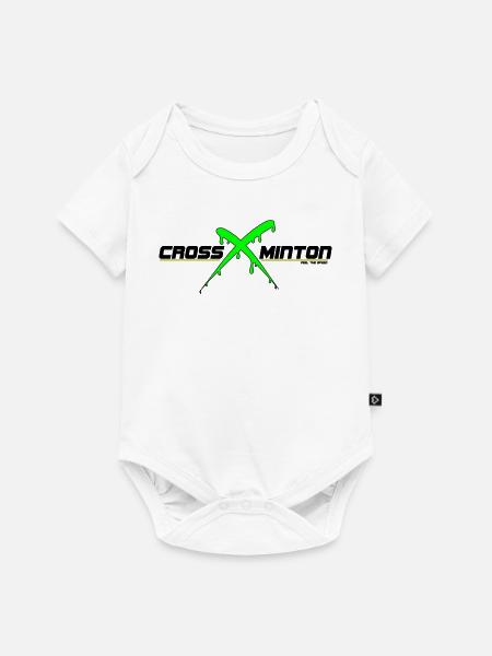 Crossminton - Body à manches courtes Premium Bébé - blanc
