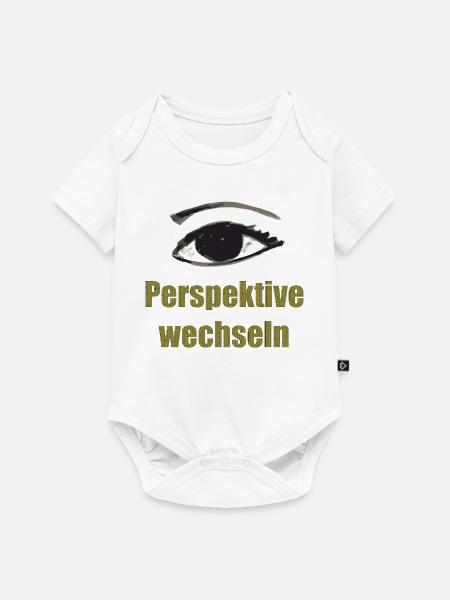 persepektive - Baby Premium Kurzarmbody - Weiß