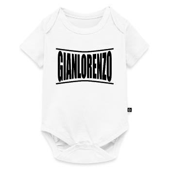 t-shirt Gianlorenzo t-shirt gift idea - Baby Premium short-sleeve bodysuit - white - Front