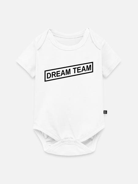 Dream Team - Baby Premium Kurzarmbody - Weiß