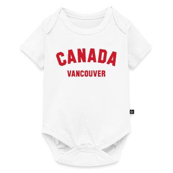 VANCOUVER, Canada Kanada - Body à manches courtes Premium Bébé - blanc - Devant