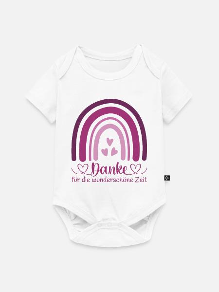 Danke für die wunderschöne Zeit - Baby Premium Kurzarmbody - Weiß