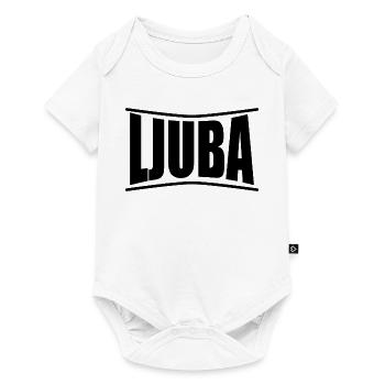 name t-shirt Ljuba t-shirt gift idea - Baby Premium short-sleeve bodysuit - white - Front