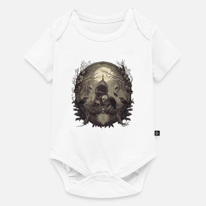 Gothique - Body à manches courtes Premium Bébé - blanc