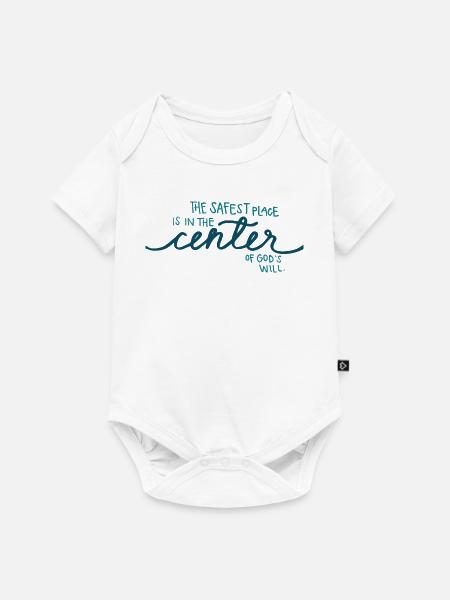 Der sicherste Ort - Baby Premium Kurzarmbody - Weiß