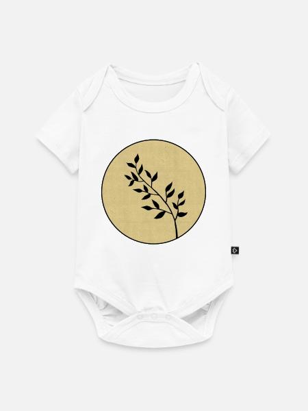 Zweig - Baby Premium Kurzarmbody - Weiß