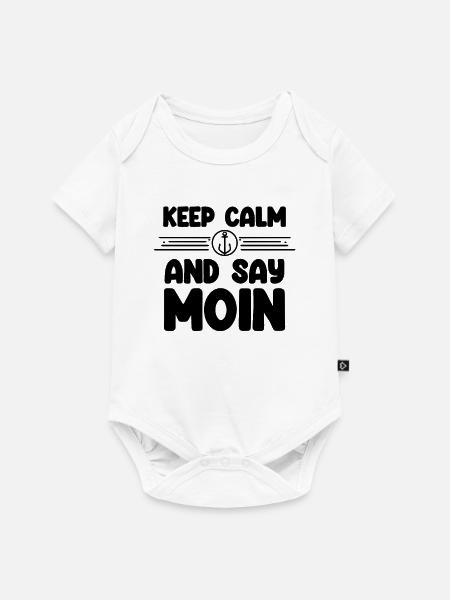 Nordsee - Baby Premium Kurzarmbody - Weiß