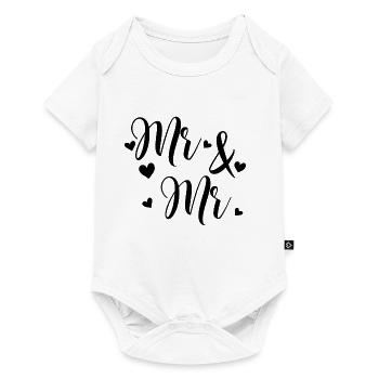 Mr And Mr - Body à manches courtes Premium Bébé - blanc - Devant