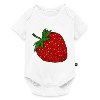 Strawberry - Baby Premium short-sleeve bodysuit - white - Front